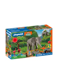 playmobil® - Elefant mit Tierpfleger 72068 - 