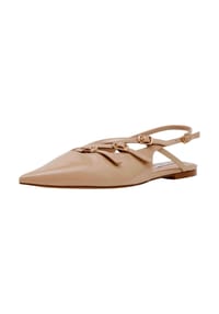 STEVE MADDEN - Lederimitat Ballerinas - Beige
