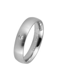 Adelia's - Damen Ring aus Edelstahl mit Strass Steinchen - silber