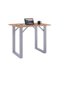 VCM. - Bartisch 140x50 cm, Tresen, Stehtisch, hoher Tisch, Bartresen, Hochtisch - Xona - Schwarz / Anthrazit