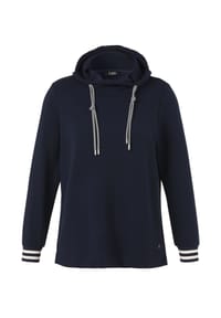 frapp - Sweatshirt Große Größen - black / offwhite