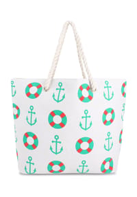 normani® - Bequeme Sommer-Umhängetasche, Strandtasche - Amazing Summer Blue