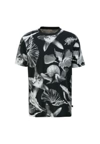 QS - T-Shirt, Baumwolle, für Herren - 48A0  LILAC/PINK