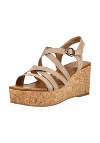 Blowfish® MALIBU - Lederimitat Sandalen - Mittelbraun
