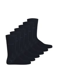 GANT - Herren Socken, 6er Pack - Soft Cotton Socks, Baumwolle, Business - Blau
