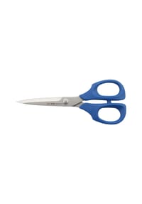 KAI - Allroundschere V5000 Blue Edition Allzweckschere mit Schutzkappe, 16.5 cm - silber