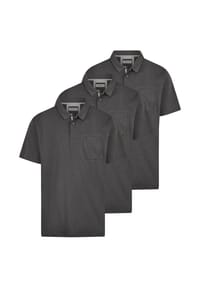 redmond - Poloshirt 3er Pack Basic - Beige