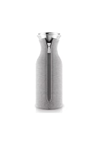 eva solo - Kühlschrankkaraffe, Borrosilikat-Glas/Edelstahl/Silikon, Hellgrau, 1 L - Hellgrau