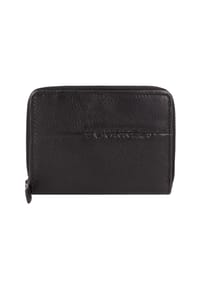 BURKELY - Natural Norah Natural Norah Geldbörse RFID Schutz Leder 9 cm - bean black