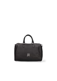 JOHN RICHMOND - Tasche mit Henkel - Black and  Off Silver