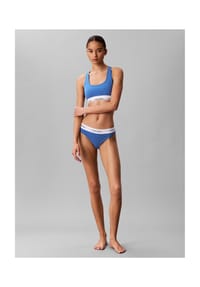 Calvin Klein - String Icon Cotton Modal, Logo-Bund, für Damen - C2L BLUE