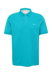 s.Oliver - Poloshirt, 1/2 Arm,, Logo-Stickerei, für Herren - 0100 WHITE