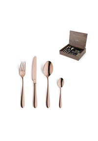 Amefa - 24-tlg. Besteckset - kupfer
