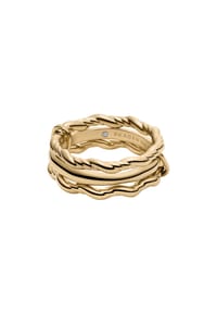 SKAGEN MODERNE STAK - Skagen Damenring Moderne Stak aus goldfarbenem Edelstahl, SKJ1906710 - GOLD