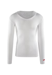 BlackSpade® - Thermounterhemd Thermal Longsleeve - V-Neck - Black