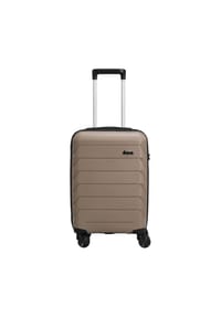 d & n® - Travel Line Travel Line 4100 - 4-Rollen-Kabinentrolley S 54 cm (taupe) - blue