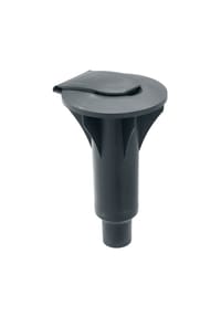 brabantia - Kunststoff Bodenanker, 45 mm, Schwarz - Schwarz