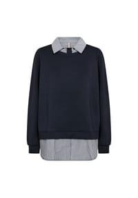 SOYACONCEPT - Shirtbluse Banu 264, Komfortbund, für Damen - 6910C NAVY COMBI