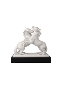 Goebel Deko-Objekt Studio 8 - Artiste et Alegria - Chevaux - Antikweiss