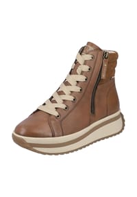 rieker - Glattleder Stiefelette - Braun