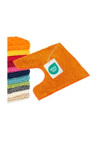 WohnDirect Badematte mit WC Ausschnitt PARIS - Paris - Beere