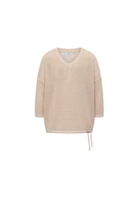 CECIL - Pullover, V-Ausschnitt, für Damen - 16504 PEARL BEIGE