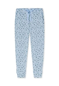 SCHIESSER - Schlafanzug-Hose Mix+Relax, Tunnelzug, für Damen - 805 HELLBLAU
