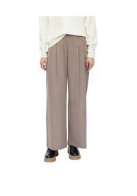 s.Oliver - Stoffhose, Bügelfalte, für Damen - 85W0 BROWN