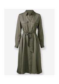 heine - Hemdblusenkleid - khaki