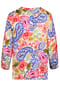 elanza Bluse mit Ornament-Print in Pink/Lila Bild 2