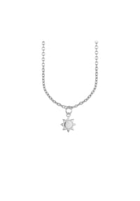 caї - Anhänger mit Kette 925/- Sterling Silber - weiß