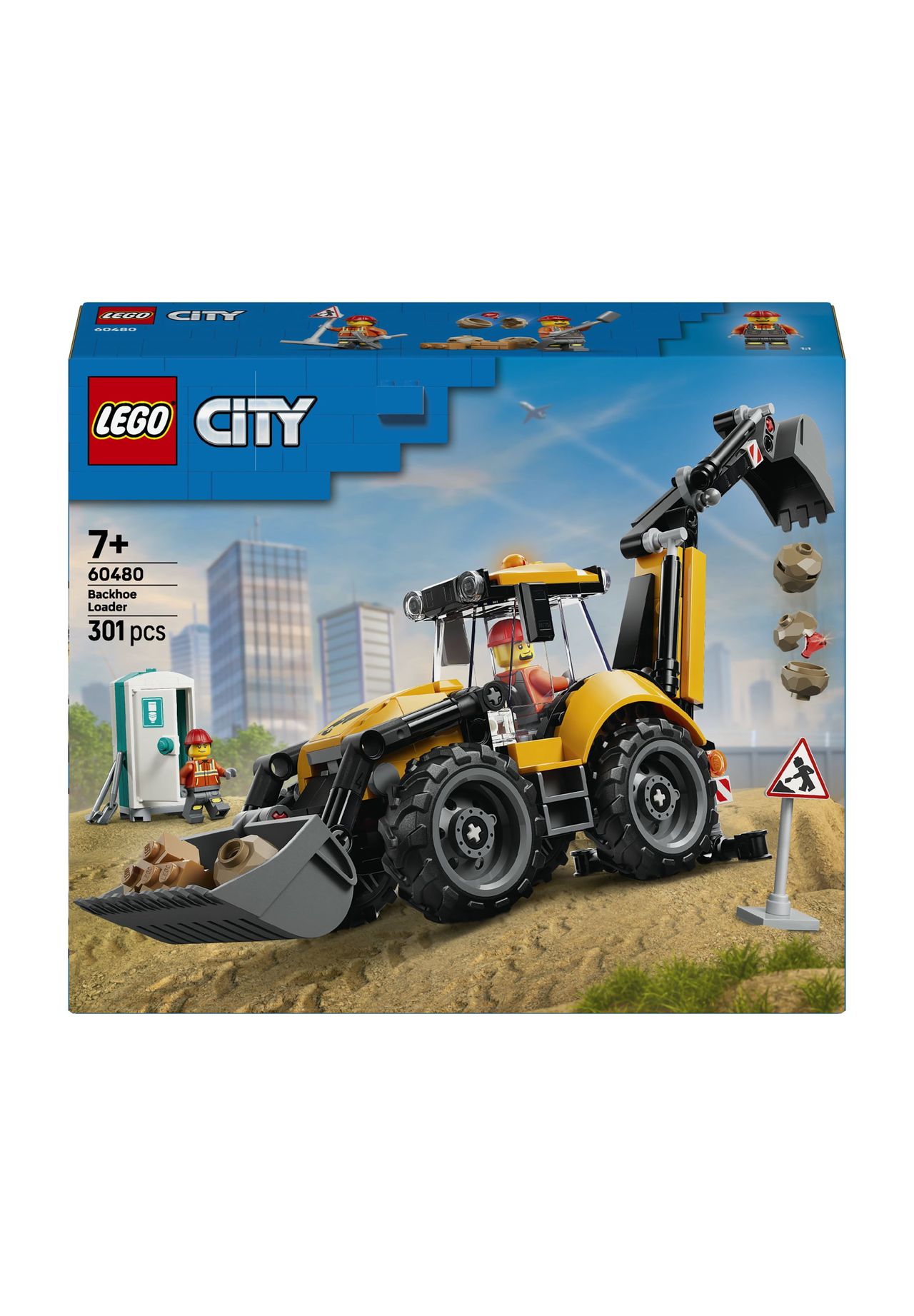 LEGO® City 60480 Gelber Baggerlader - Bild 26