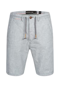 INDICODE - Shorts Leinen Corvallis - Blue Wave