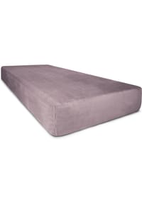 Aspero® - Flanell-Spannbettlaken PERPIGNAN - Anthrazit