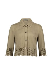 BETTY BARCLAY - Blazer-Jacke mit Knöpfen - Soft Olive