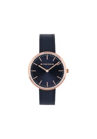 TOM TAILOR WOMEN - Quarzuhr für Damen, Edelstahl - Blau