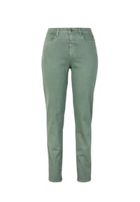 STOOKER® - NIZZA DENIM Damen 5-Pocket-Jeans lang - chinoise green