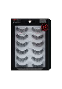 red cherry EYELASHES - Bandwimpern 213 - 6 Pairs - schwarz