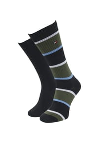 TOMMY HILFIGER - Socken, 2er-Pack, für Herren - 001 NAVY