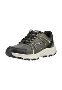 SKECHERS® - Lederimitat Sneaker HILLCREST 2.0 SABBADAY FALLS - Oliv