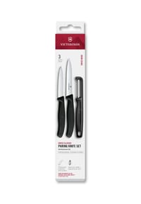 VICTORINOX Schälmesser-Set, 3-teilig - SWISS CLASSIC - ROT