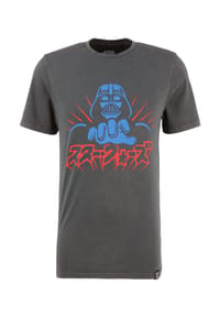 RE:COVERED - T-Shirt Star Wars Vader Japanese mit coolem Darth Vader-Print - Grey