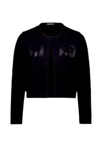 BETTY BARCLAY - Shirtjacke mit Rundhalsausschnitt - Schwarz