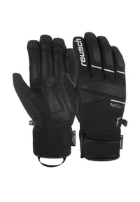 reusch - Fingerhandschuhe, wasserdicht, Klettverschluss - 1101 white / black