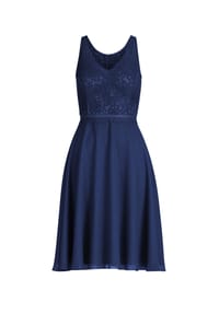 Vera Mont - Cocktailkleid mit Spitze - Eucalyptus Green