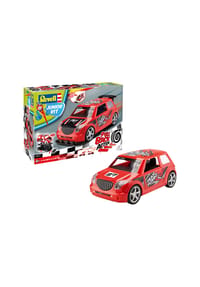 Revell® - Junior Kit Pull Back Rallye Car, Rennauto, Rot, 36 Teile, ab 4 Jahren - 