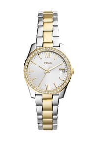 FOSSIL Scarlette Mini - Damenuhr "Scarlette Mini ES4319" - bicolor