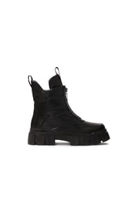 Kazar - Schwarze Schneestiefel mit Puffschaft - Schwarz
