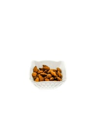 ALMINA® - Almina 6er Snackschalen-Set aus Porzellan Servierschale mit Muster - Weiß OneSize