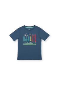 KITE - Kinder Big Things T-Shirt Bio-Baumwolle - blau